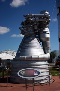 FI Rocket Engine and Nozzle at KSCVC