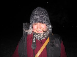 SpaceNomad with frozen hair!